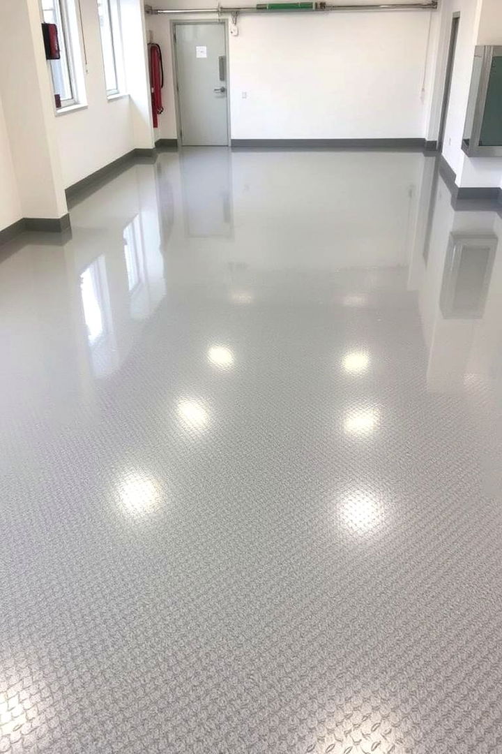Epoxy Coated Concrete Finishes - 22 Types of Concrete Floor Finishes
