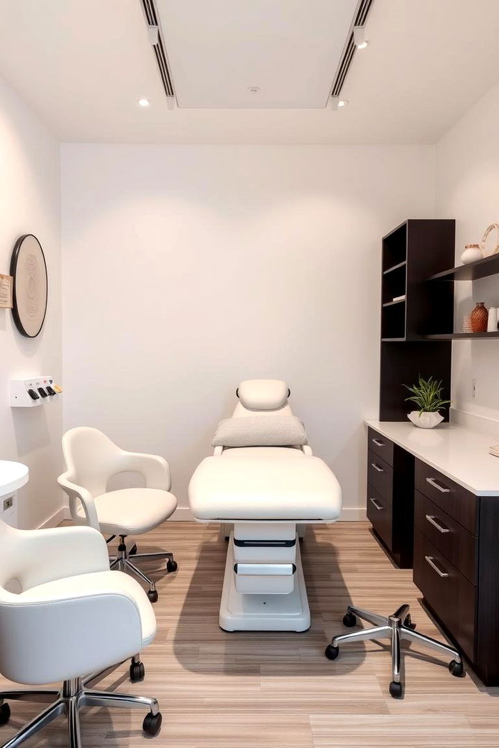 Ergonomic Furniture Layout - 22 Facial Room Ideas