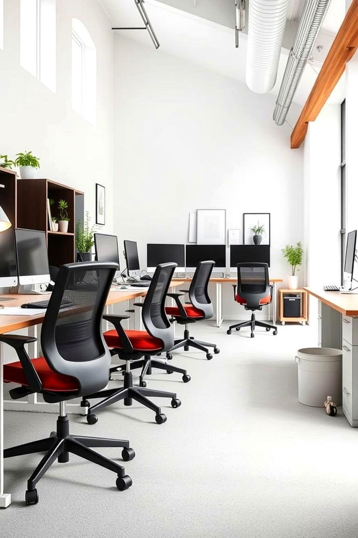 Ergonomic Layout Designs - 22 Loft Office Ideas