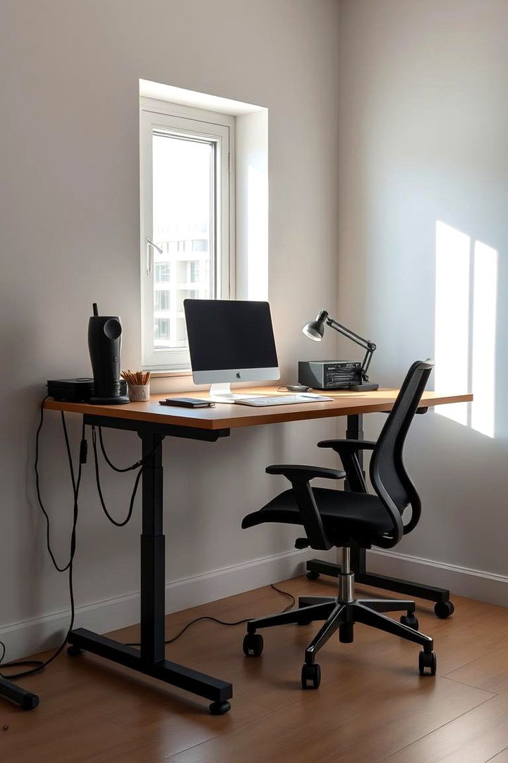 Ergonomic Productivity Design - 22 Desk in Front of Window Ideas