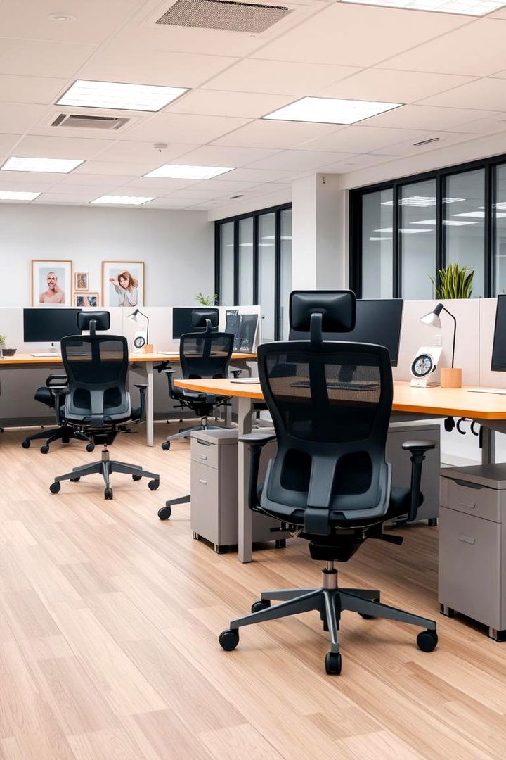 Ergonomic Workspace Essentials - 22 Office Interior Design Ideas