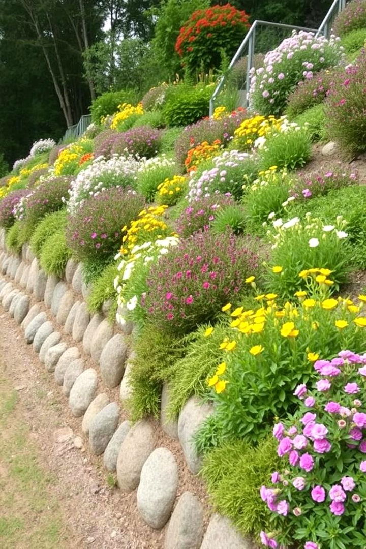 Erosion Control with Native Species - 22 Down Sloped Backyard Ideas