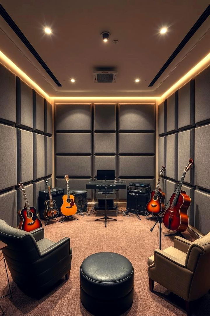 Establish an Acoustic Music Room - 22 Spare Room Ideas