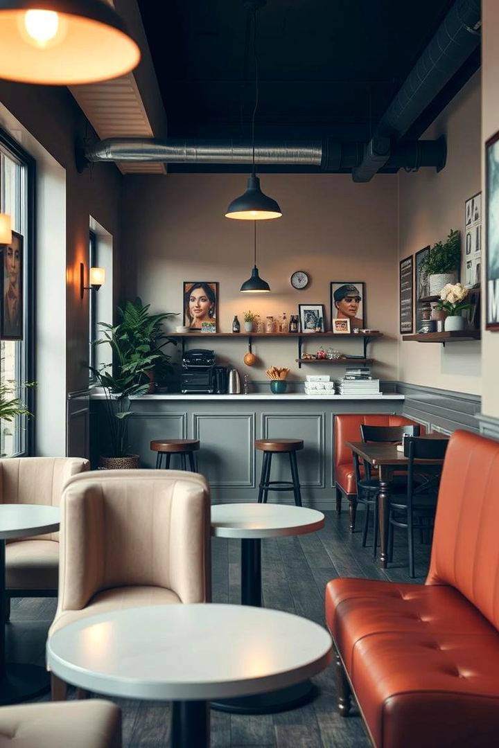 Establish an Inviting Indoor Cafe Setup - 22 Spare Room Ideas