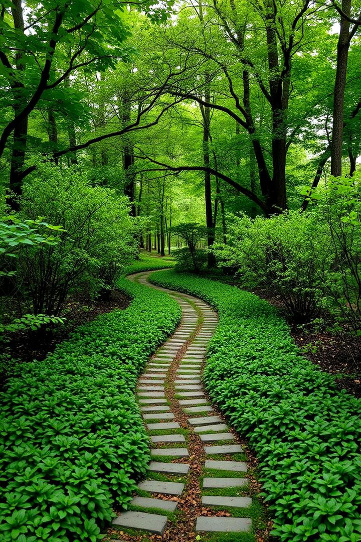 Establishing Woodland Paths - 22 Shade Garden Design Ideas