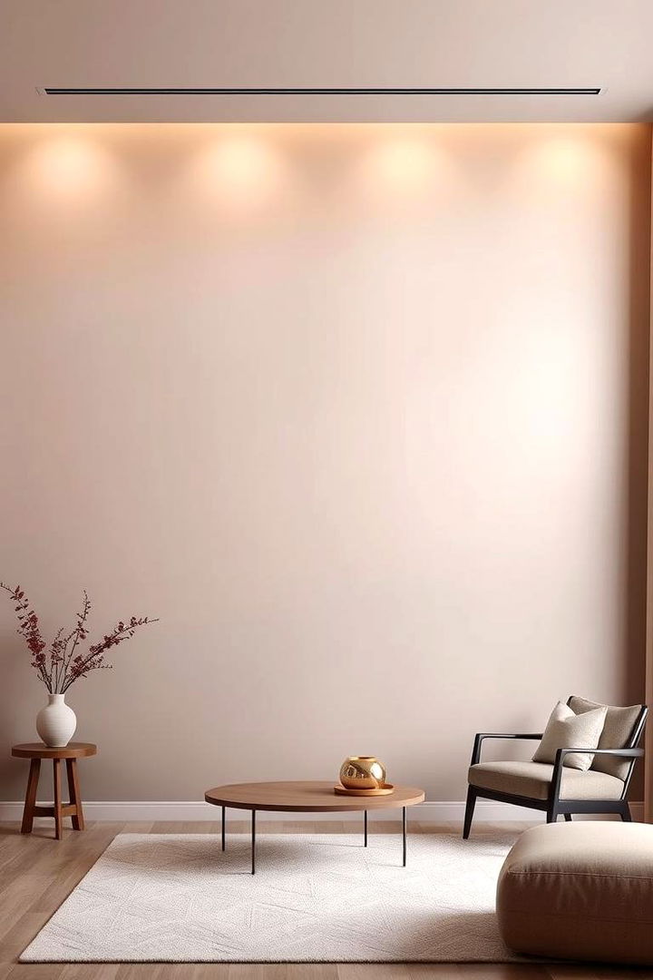 Ethereal Ombre Transitions - 22 Living Room Wallpaper Ideas