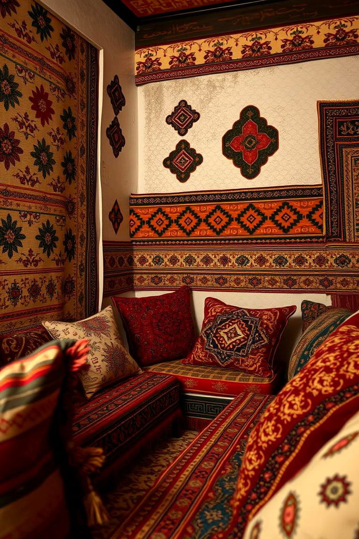 Ethnic Patterns and Textures - 22 Boho Toddler Room Ideas