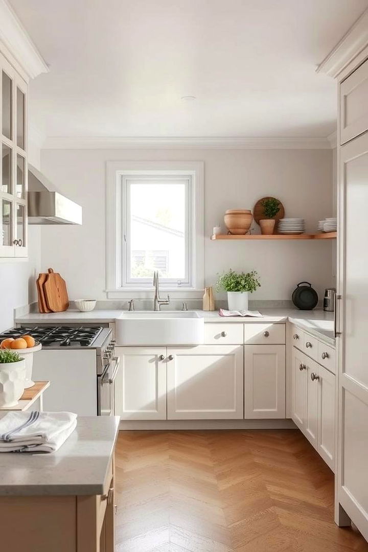 Evoking Timeless Simplicity - 22 Kitchens Without Upper Cabinets