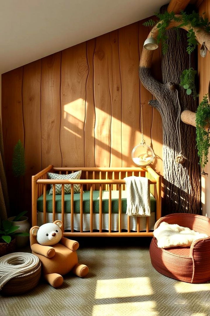 Ewok Inspired Natural Touch - 22 Star Wars Nursery Ideas