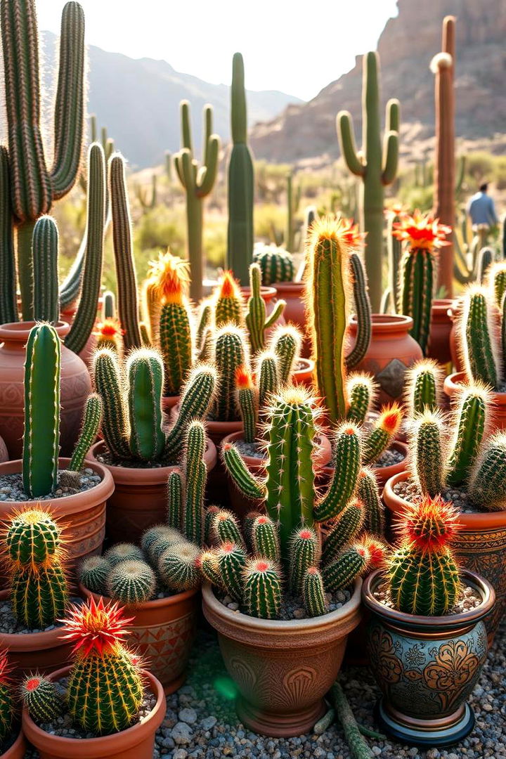 Exotic Cactus Blend Design - 22 Cactus Garden Ideas
