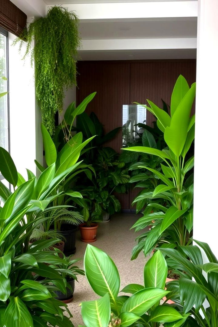 Exotic Indoor Greenery and Botanical Displays - 22 Maximalist Living Room Design Ideas