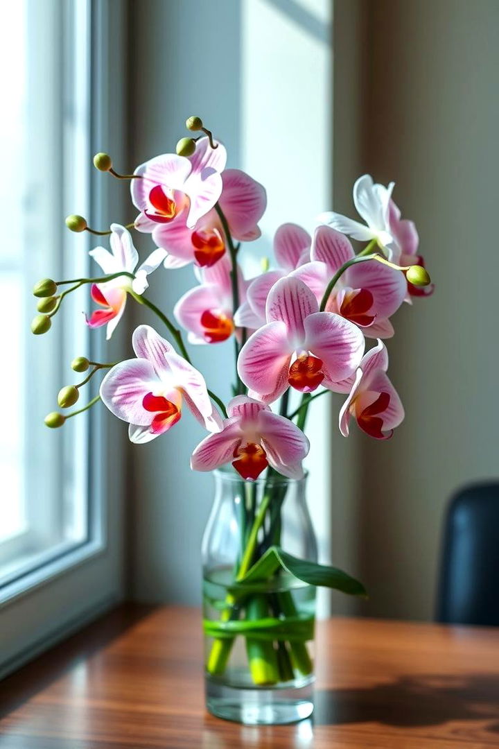 Exotic Orchid Ensemble - 22 Flower Centerpiece Ideas