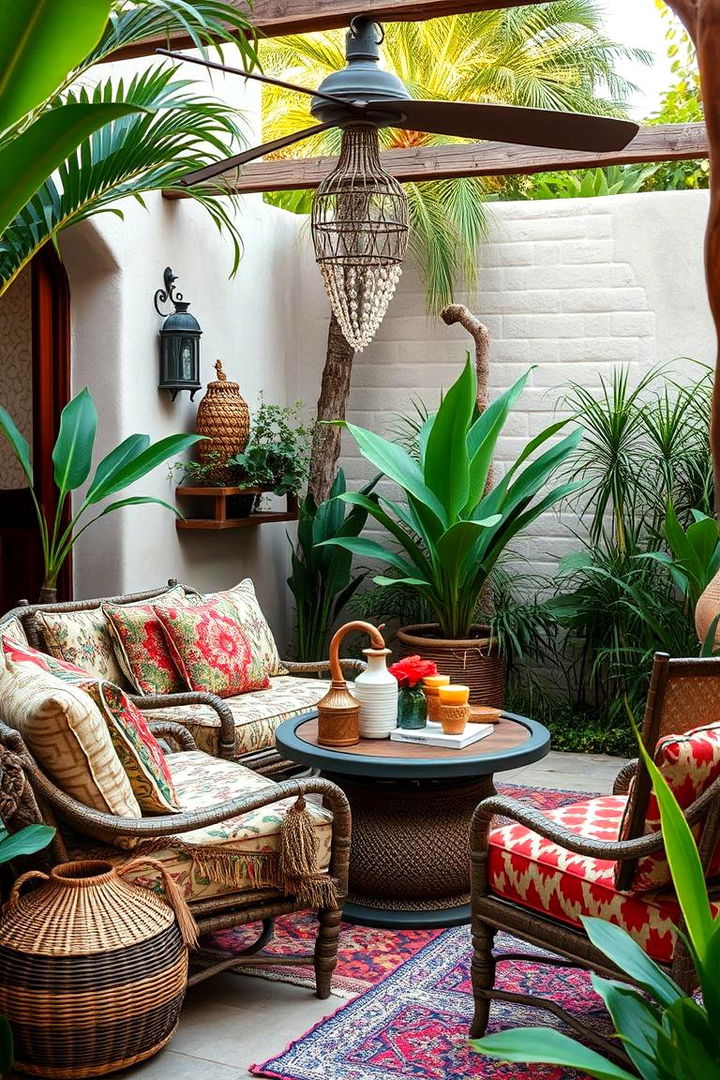 Exotic Outdoor Furniture - 22 Boho House Exterior Ideas