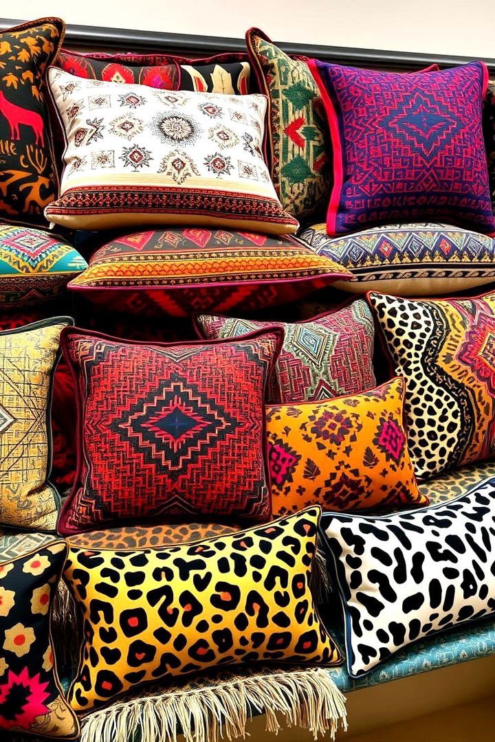 Exotic Patterns and Textiles - 22 Safari Nursery Decor Ideas