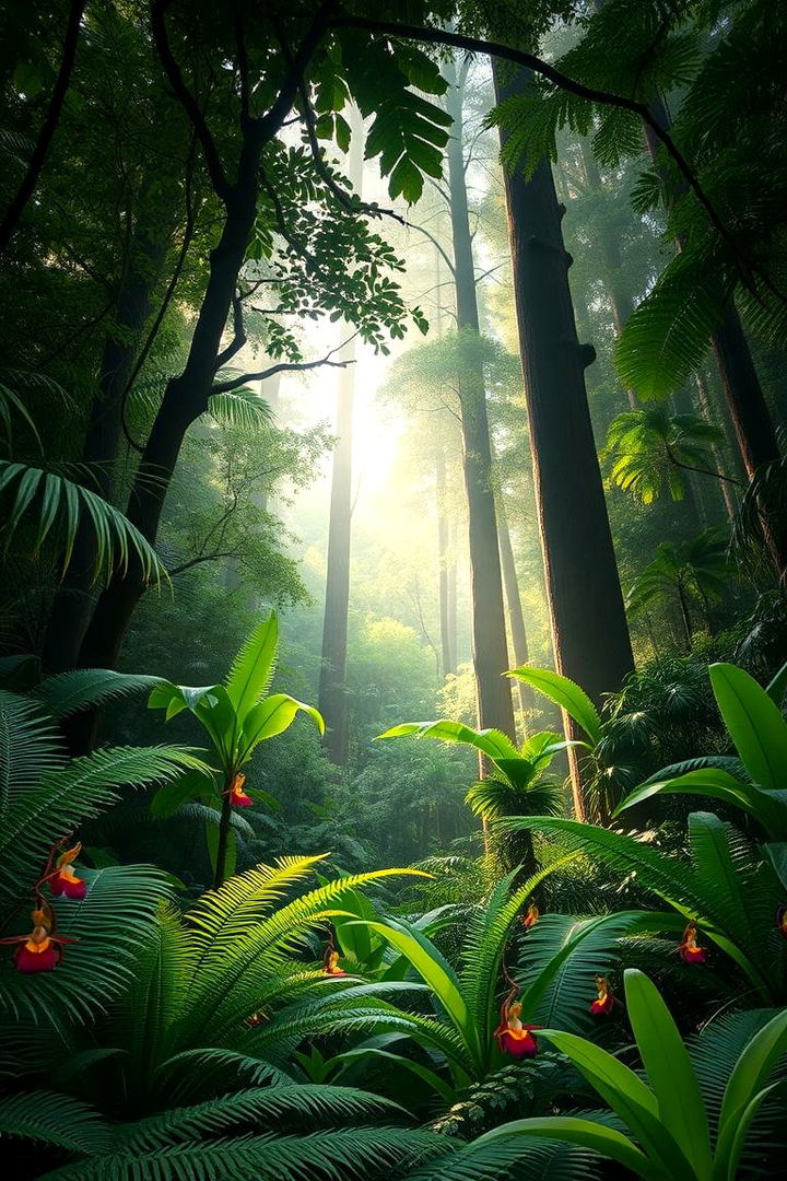 Exotic Rainforest Escapade - 22 Tropical Landscape Ideas