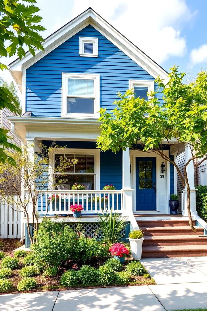 Expansion and Resale Value - 22 Blue House Siding With White Trim