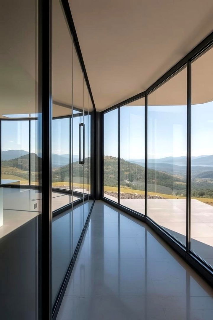 Expansive Glass Windows Appeal - 22 Minimalist House Exterior Ideas