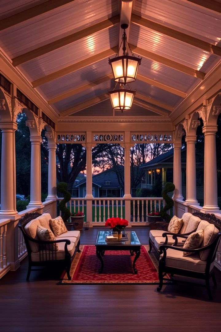 Expansive Verandah Lounge Areas - 22 Victorian Porch Ideas