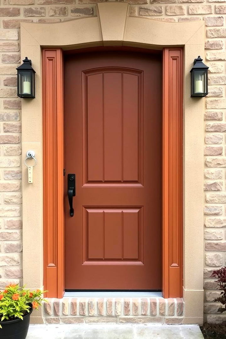 Experimenting with Creative Combinations - 22 Brown House Front Door Colors