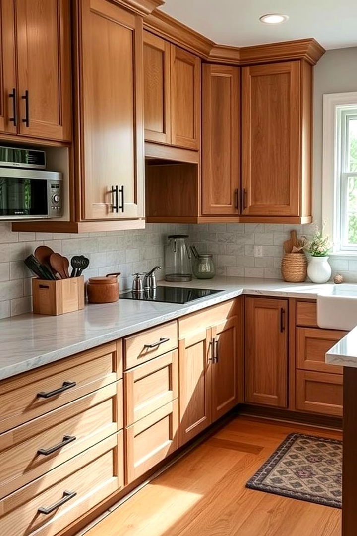 Exploring DIY Customization Options - 22 what color countertops go with oak cabinets
