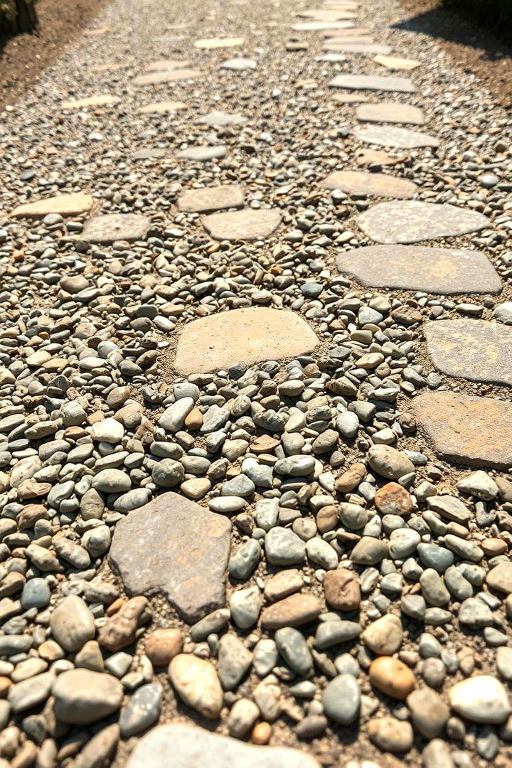 Exposed Aggregate Designs - 22 Concrete Walkway Ideas