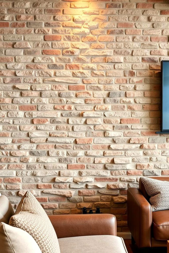 Exposed Brick or Stone Wall - 22 Bedroom Accent Wall Ideas