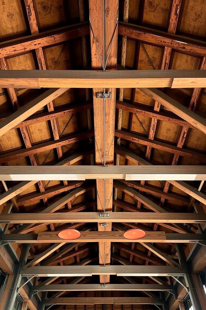Exposed Structural Accents - 22 Cathedral Ceiling Ideas