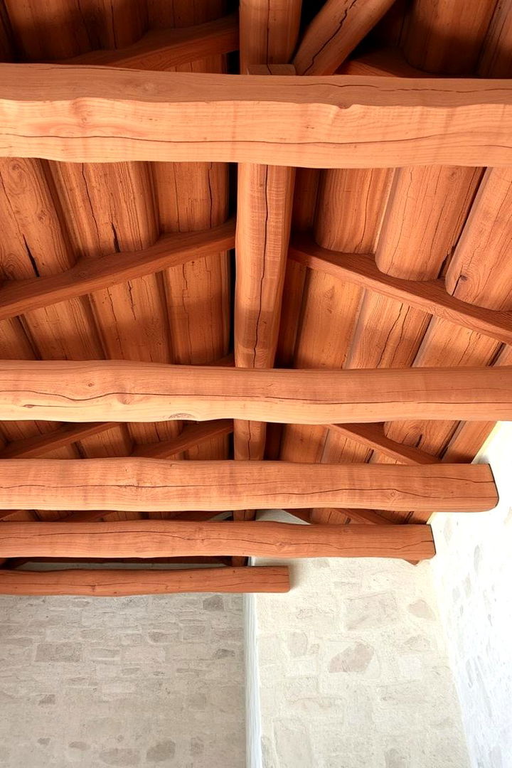 Exposed Wooden Beams - 22 Mediterranean House Exterior Ideas