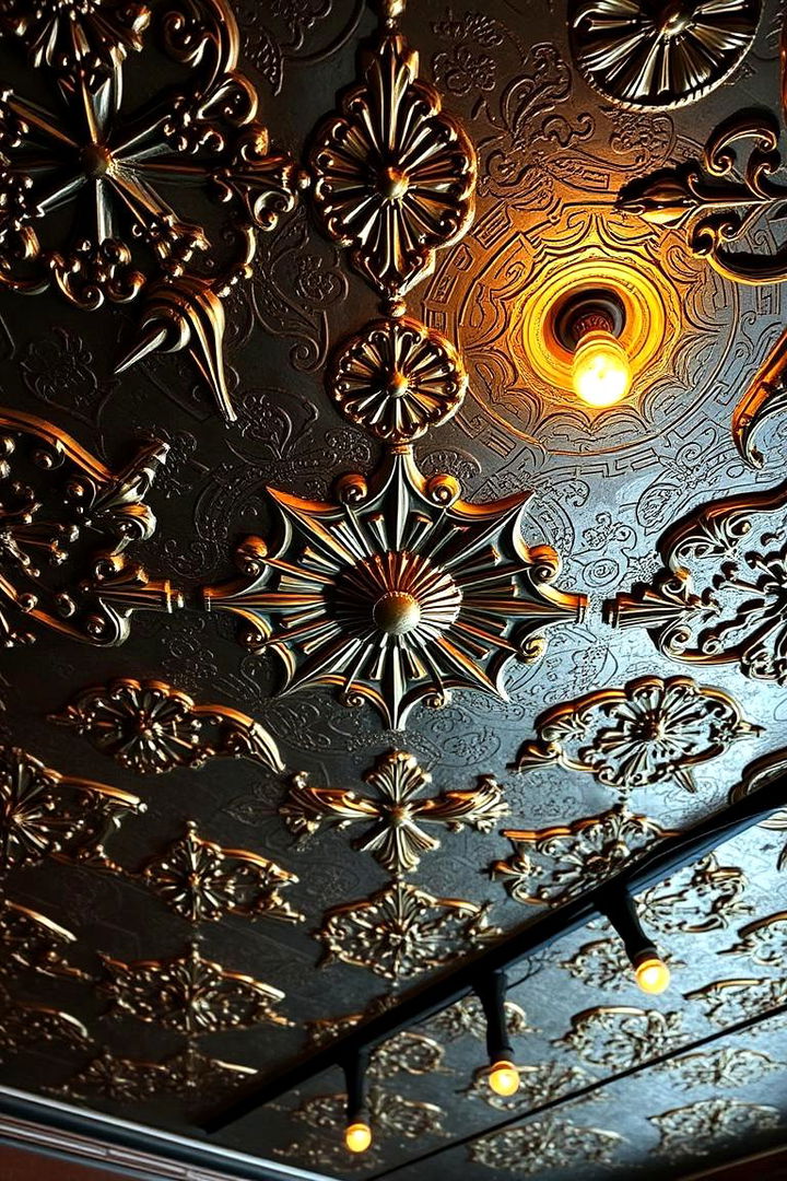 Expressing Artistry through Tin Ceiling Designs - 22 Tin Ceiling