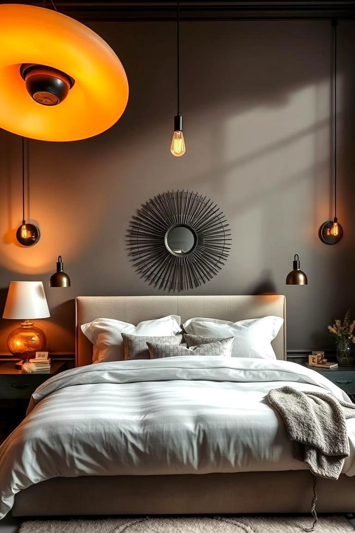 Expressive Lighting Features - 22 Mediterranean Bedroom Ideas