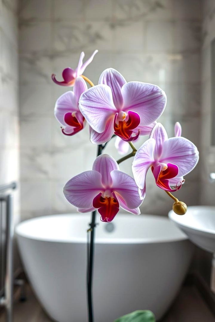 Exquisite Moth Orchid - 22 Best Plants for Bathroom