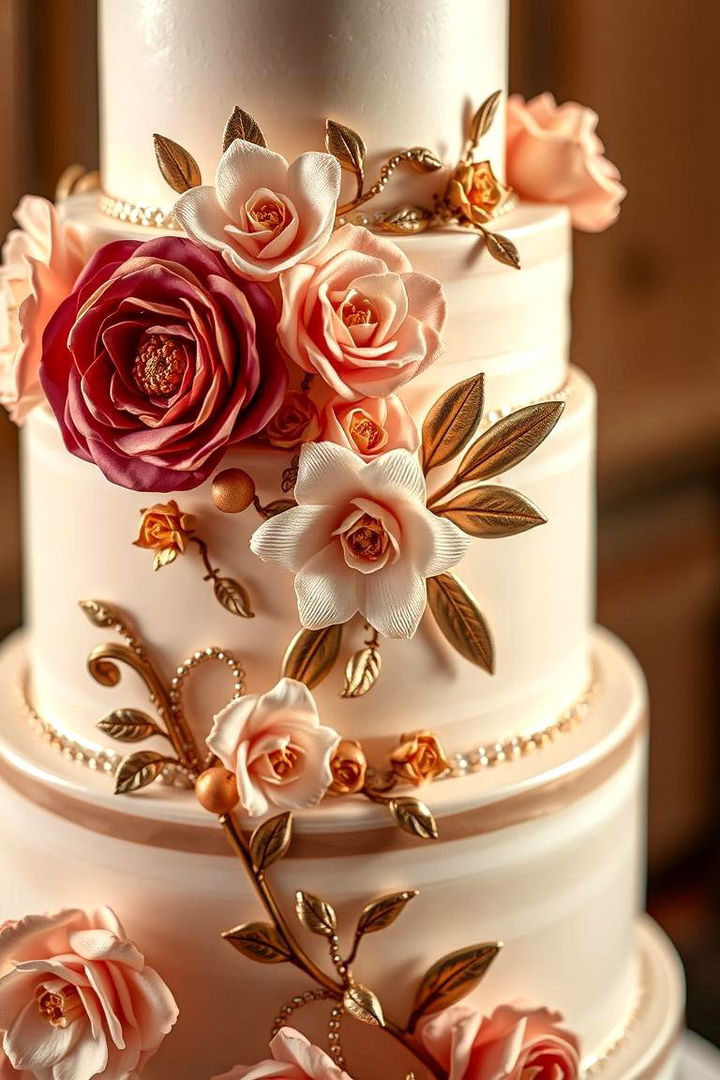 Exquisite Wedding Cake Designs - 22 Glamorous Wedding Ideas