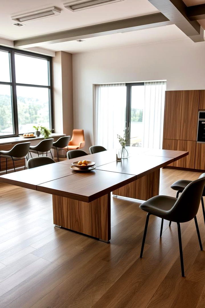 Extendable Table for Flexibility - 22 Small Kitchen Table Ideas