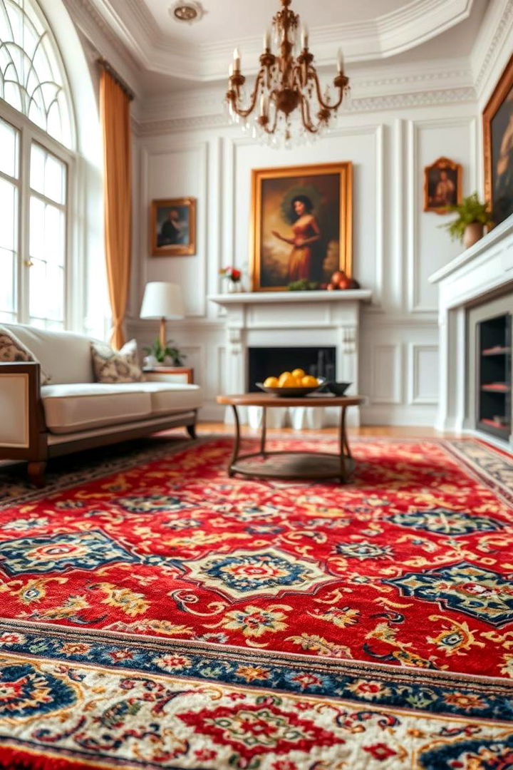 Extravagant Area Rugs - 22 Glam Interior Design Ideas