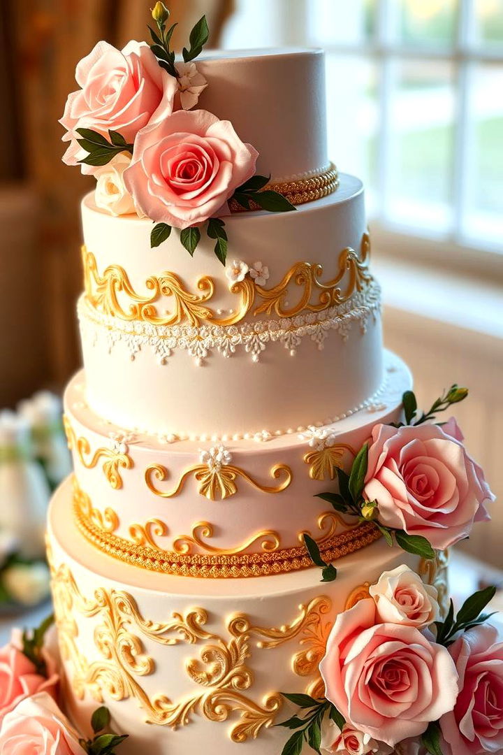 Extravagant Wedding Cake Designs - 22 Great Gatsby Wedding Ideas