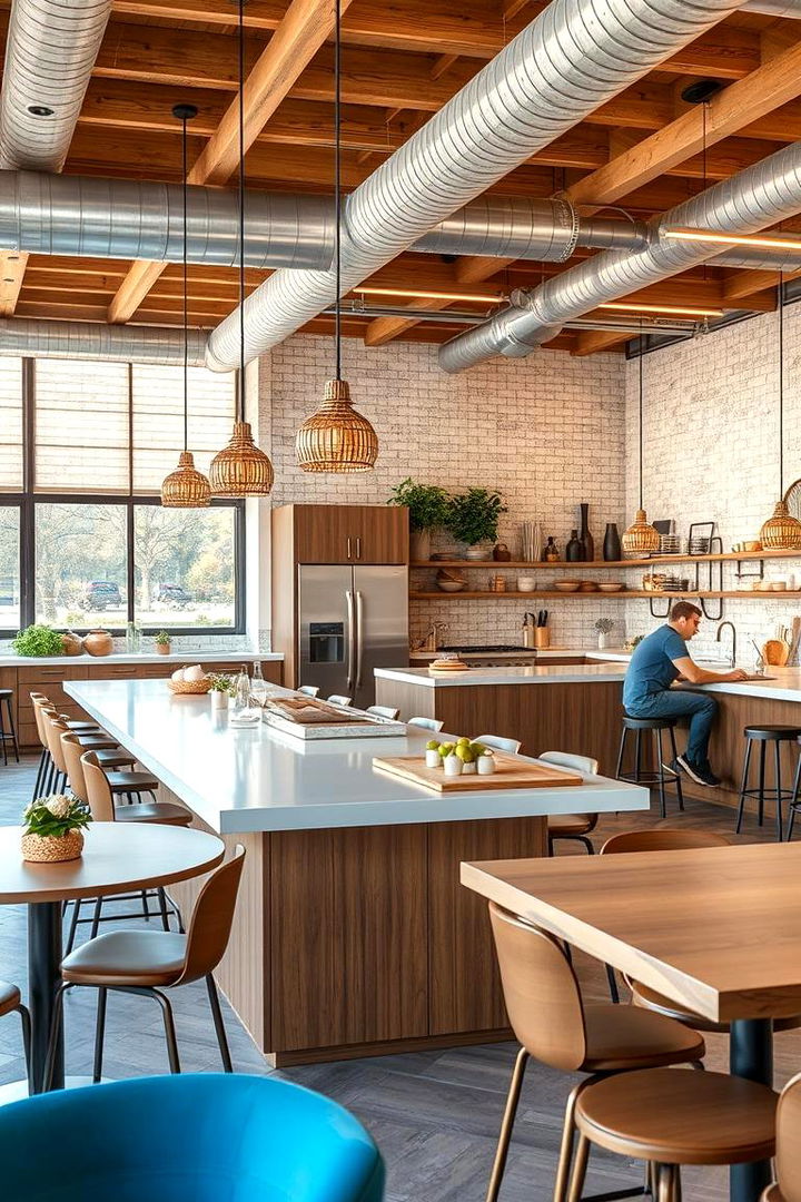 Facilitating Entertaining Spaces - 22 Kitchens Without Upper Cabinets