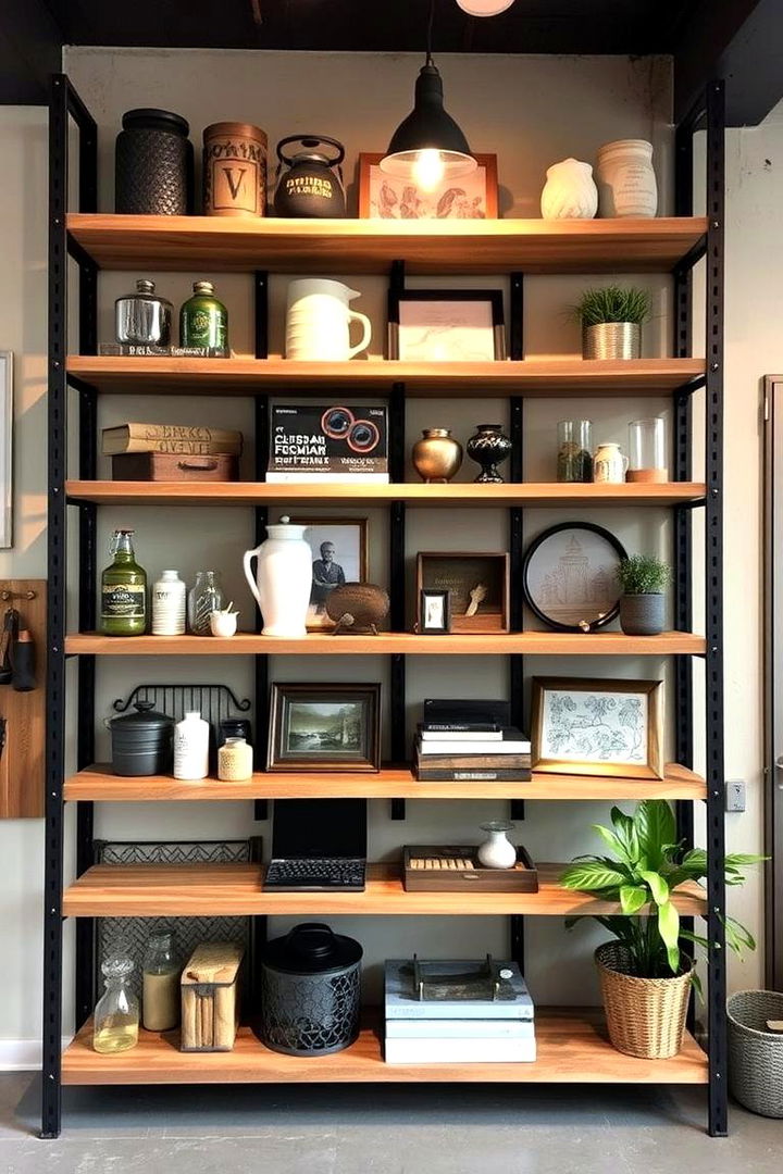 Factory Inspired Shelving and Storage - 22 Industrial Decor Ideas