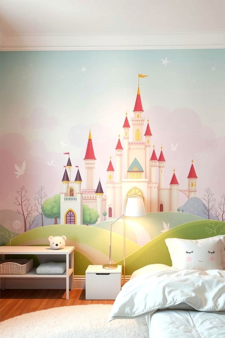 Fairy Tale Fantasy Walls - 22 Kids Room Paint Ideas