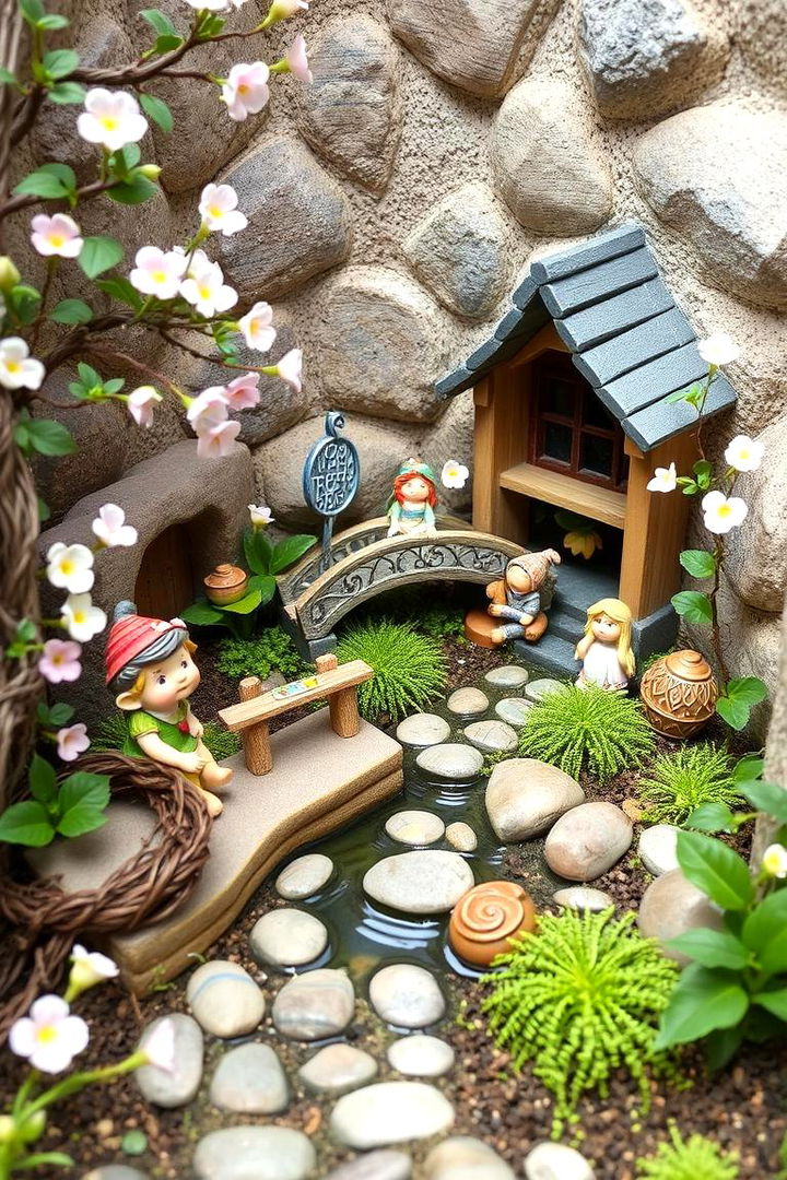 Fairy Tale Garden Nook - 22 Corner Garden Ideas
