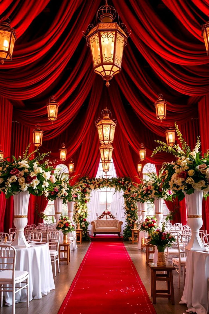 Fairytale Fantasy - 22 Red Wedding Theme Ideas