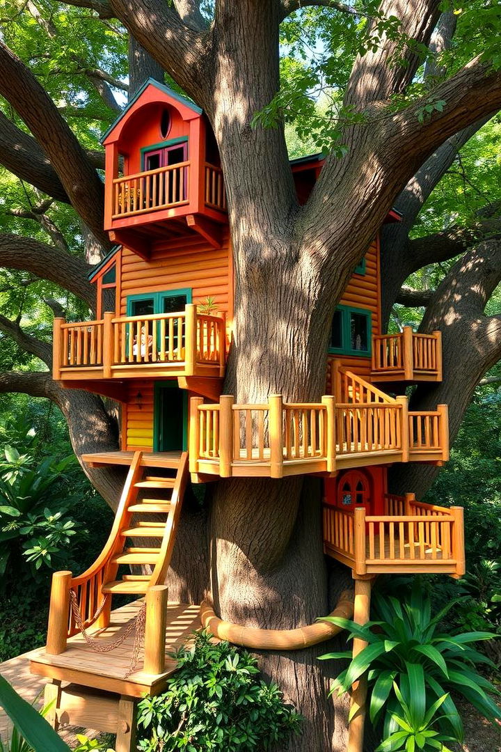 Family Adventure Oasis - 22 Tree House Ideas