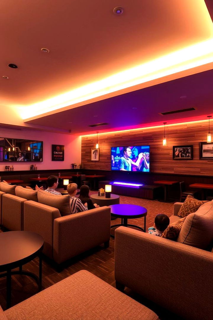 Family Entertainment Lounge - 22 Basement Ideas