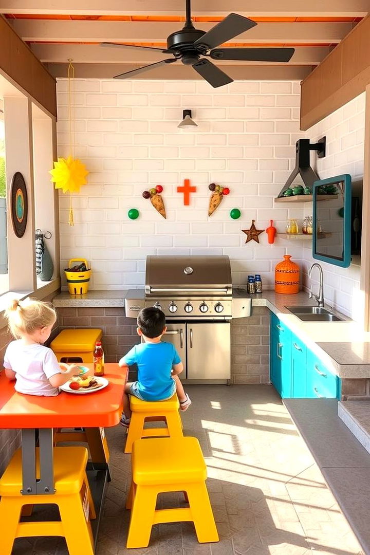 Family Friendly BBQ Zone - 22 bbq area ideas
