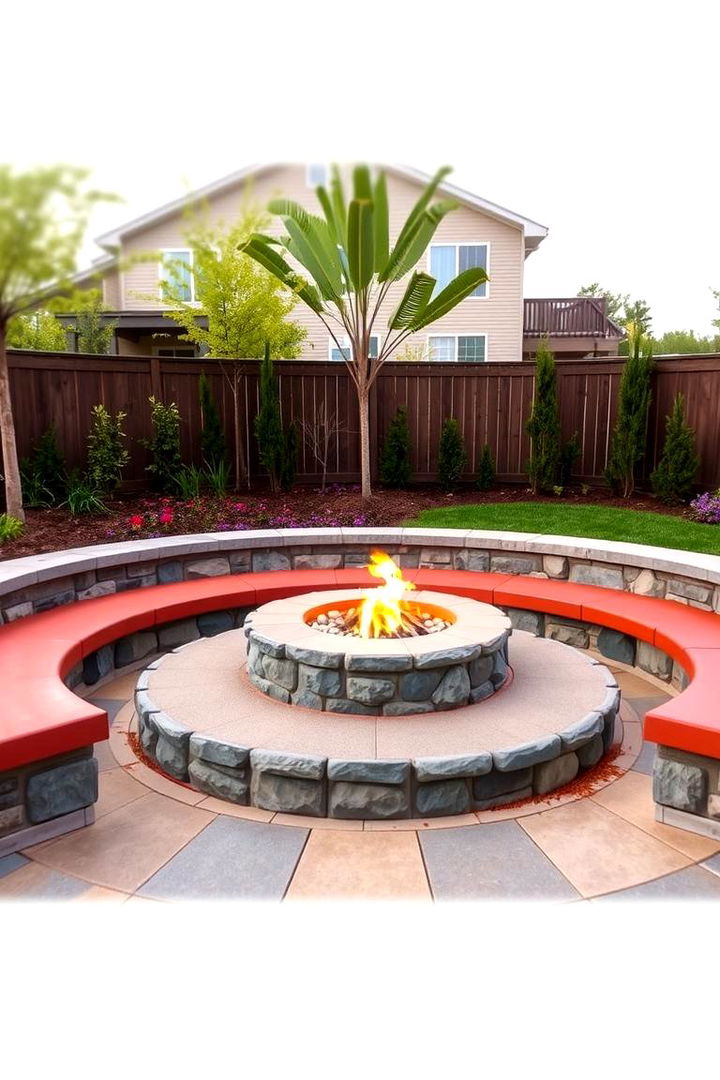 Family Friendly Design - 22 Sunken Fire Pit Ideas