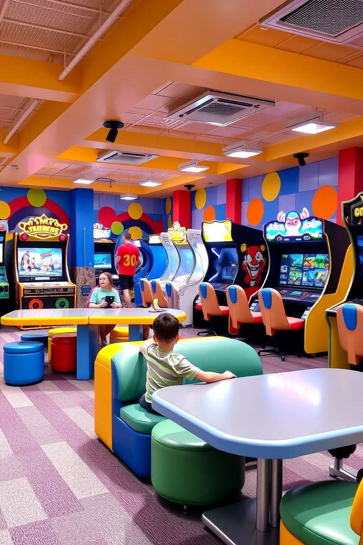 Family Friendly Gaming Arena - 22 Arcade Room Ideas