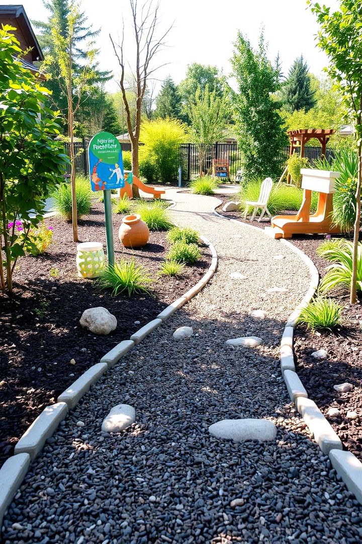 Family Friendly Garden Path - 22 Mulch Pathway Ideas