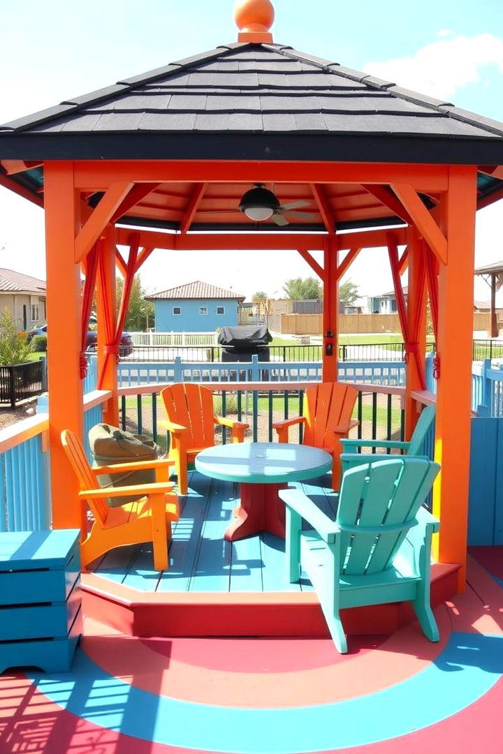Family Friendly Hangout Gazebo - 22 Gazebo on Deck Ideas