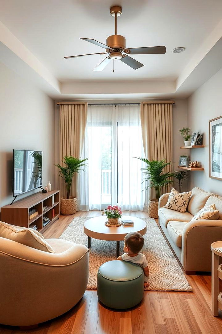 Family Friendly Layout - 22 Tv Room Ideas