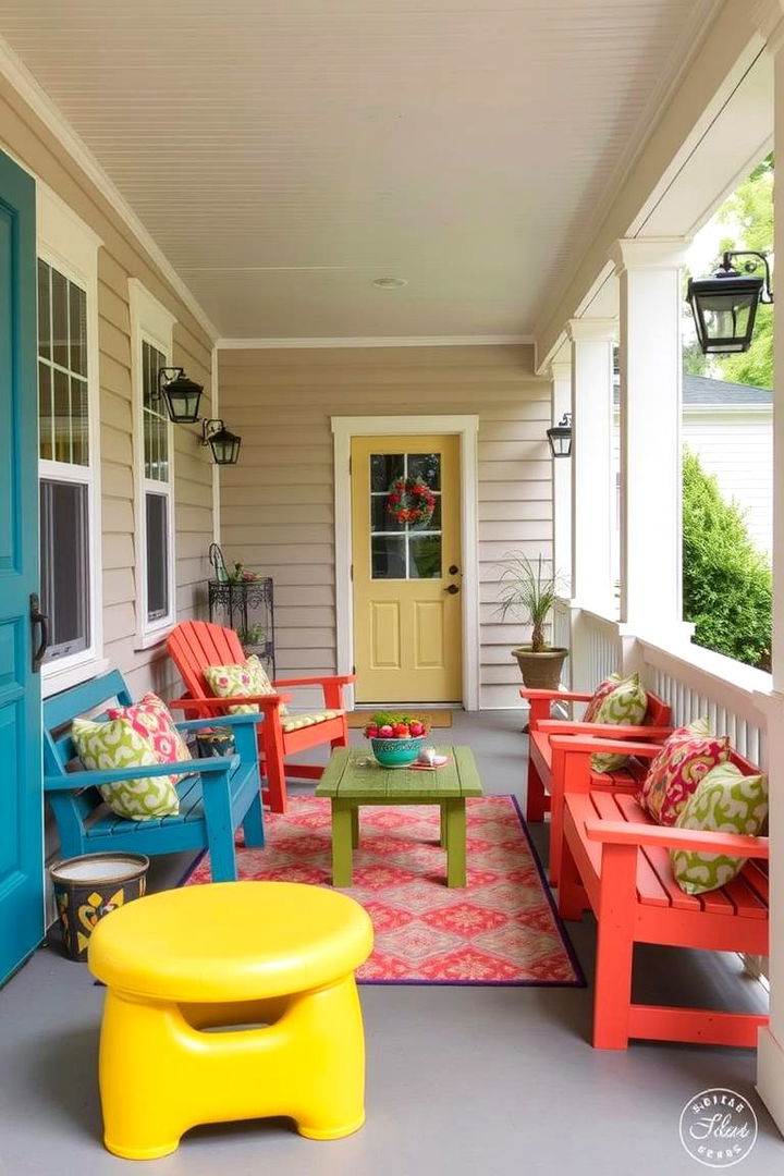 Family Friendly Outdoor Porch - 22 Lanai Porch Ideas