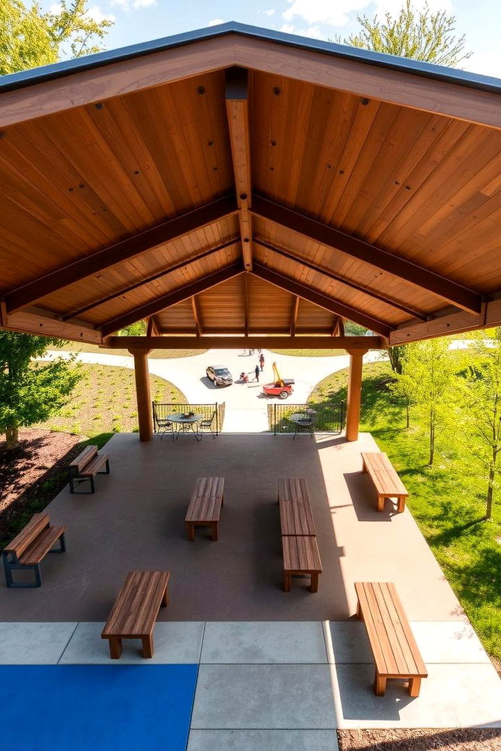 Family Friendly Pavilion - 22 Outdoor Pavilion Ideas